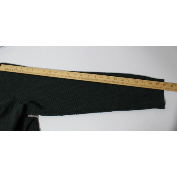 Jos A Banks Green Waffle Knit 1/4 Zip Sweater LS Men's XXL Cotton Wool Blend - Picture 9 of 9